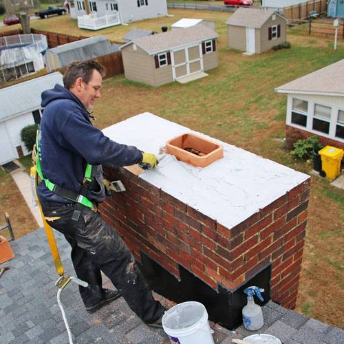 Chimney Repair & Masonry project before service in Florida